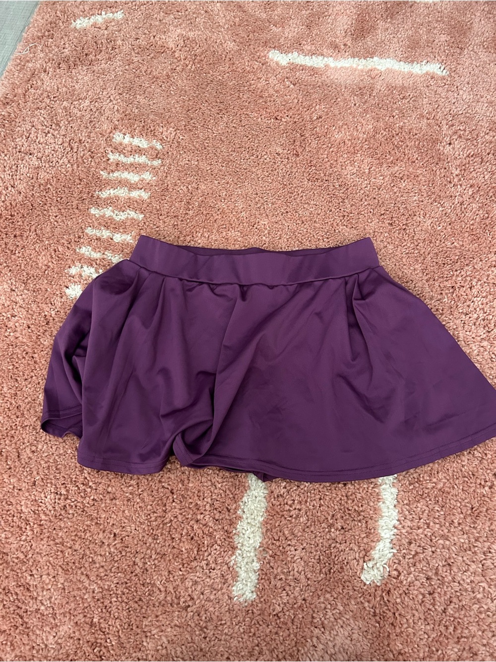 Purple Active Skater Skort